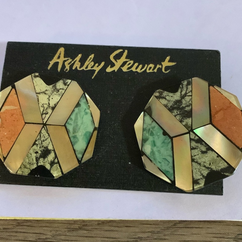 Ashley Stewart pierced earrings